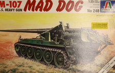 Italeri Nr.: 248 , M-107 Mad Dog vintage 1988 -AR-