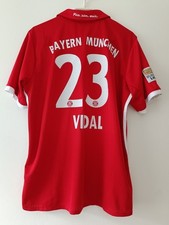 Adidas Bayern München Fan-Trikot  Mia San Mia Rot Vidal