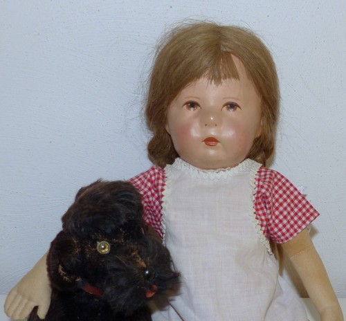 Alte käthe kruse - puppe, i