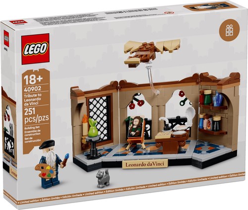 Lego 40902 hommage leonardo - 40902,