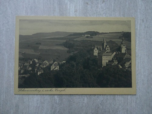 Schwarzenberg erzgebirge - ak,
