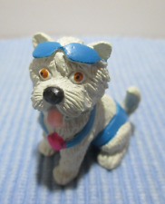 Hund Figur   Miniatur  Kunststoff   Simba H. 3 cm,