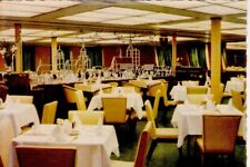 Postkarte  Schiff - DDR Fährschiff " Sassnitz " , MITROPA Speiseraum ;  ca. 1962