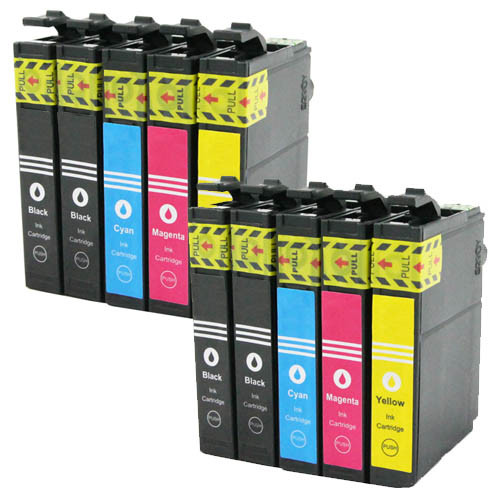 Set 10x druckerpatrone - set,