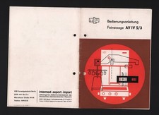 ILMENAU, Prospekt 1973, VEB