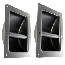 Adam Hall 3402 Boxengriffe schwarz 220x162mm Ersatz Boxen Griffe Schalen Griffe