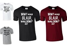 WHAT WOULD BLAIR WALDORF DO T-SHIRT MODE CHUCK BASS TOP SWAG (BLAIR, T-SHIRT)