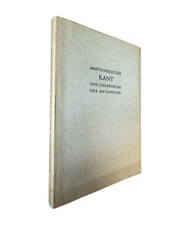 Kant und das Problem der Metaphysik. Heidegger, Martin: