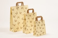 Papiertragetaschen Schwalben