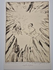 Günter Brus Lithografie 1985