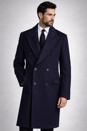 Hugo boss herrenmantel navy - boss,