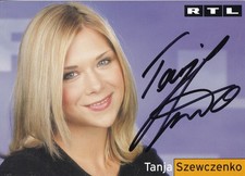 Autogramm - Tanja Szewczenko