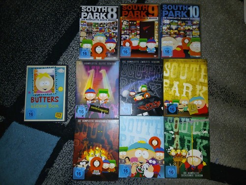 South park dvd sammlung - south,