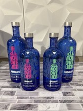 Absolut Vodka 4 Flaschen