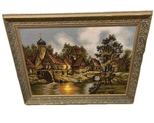 Großer Gobelin / Stickbild