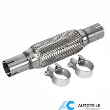 Edelstahl Flexrohr 50 x 200 /320 mm Flexstück Auspuff Rohr für VW Bora Golf 4 5