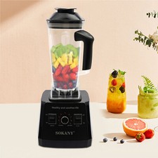 Standmixer Blender 9 Gänge Hochleistungsmixer Smoothiemaker Kaffeemühle 5000W