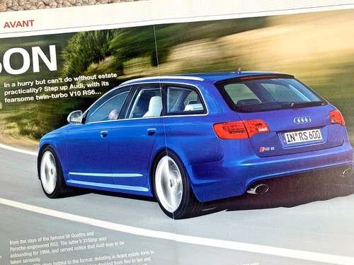 Audi rs6 v10 launch - v10,