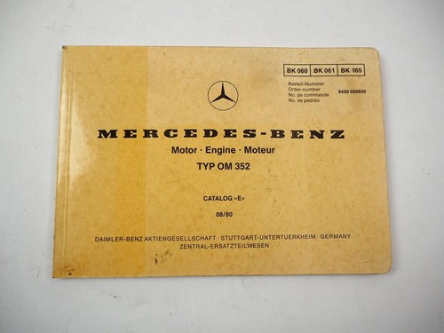 Original mercedes benz om352 - original,