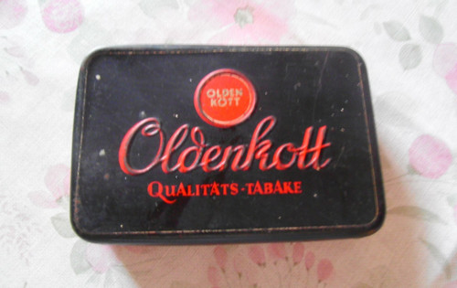 Alte kleine tabakschachtel - kleine,