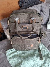 Wickelrucksack Inkl Wickelunterlage Wickeltasche Grün Khaki Groß Xxl