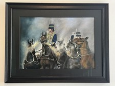 Original Pastell Reiter