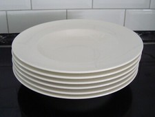 6 Villeroy & Boch Pastateller, Spaghettiteller, große Teller, weiß ca. 29,5 cm