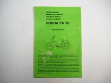 Honda PA50 Camino Mofa 50 ccm Betriebsanleitung Owners Manual 1976
