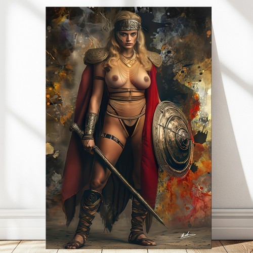 Leinwand bild erotik frau - leinwand,