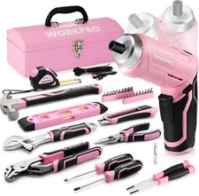 73-tlg. Werkzeug Set Rosa mit