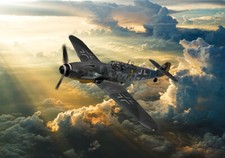 Messerschmitt Me109 G6 Leinwanddrucke verschiedene Größen versandkostenfrei 