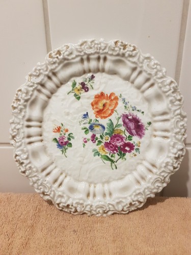 Meissen teller blumen - meissen,