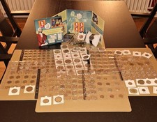 Münzen Sammlung, Konvolut, Nachlass. Inkl. Echtschmuck, Uhr, Silber und Gold