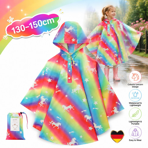 Für kinder regenponcho - für,
