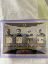 Pieces of the Past Nikola Tesla, Albert Einstein,Thomas Edison, Graham Bell 1/1