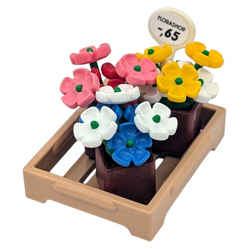 Playmobil box mit blumen - box,