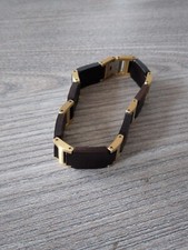Armband von Holzhütte - Holz und Metall