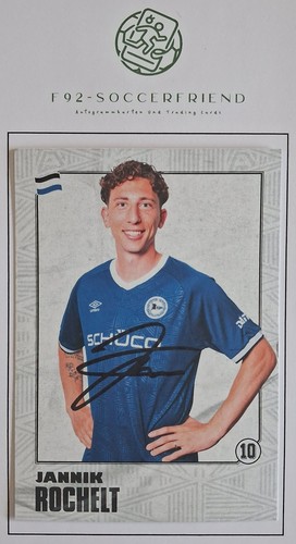 Jannik rochelt autogrammkarte - jannik,