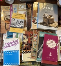 Vintage Stickerei Stricken Basteln Design Bücher Restposten