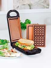 Livington Flipswitch Sandwich-Waffel-Grill Waffeleisen Multifunktionsgrill Grill