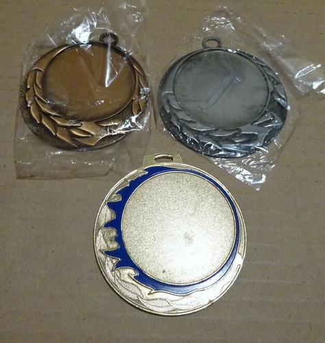 Medaille gold silber bronze - gold,