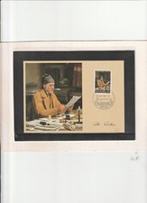 Schweiz - MAXI - Karte " 150. Geburtstag von Albert Anker " 3232 Ins 09.03.81 xx