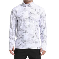 Herren Sonnenschutz Hoodie Shirt Sonnenschutzkleidung zum Angeln im Sommer