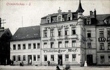 Ak Crimmitschau Sachsen, Hotel