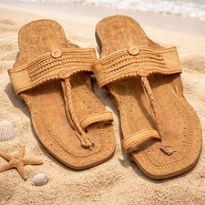 Sandalen Indien Schuhe Natur