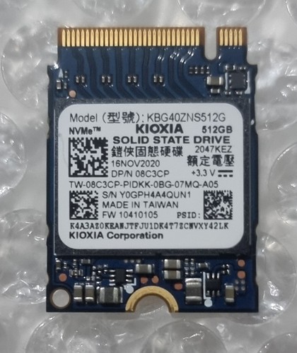 Toshiba kioxia 512gb nvme - kioxia,