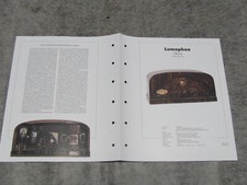 Schaltplan für Röhrenradio Radio Lumophon Gloria von 1929 Rundfunkmuseum