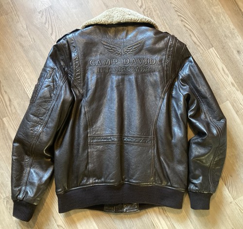 Camp david leder - david, jacke