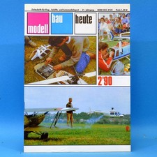 Modellbau heute 2 1990 GST DDR Flugmodell Schiffsmodell Bauplan Torpedoschn-boot