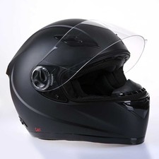 Motorradhelm Integralhelm Rollerhelm Helm schwarz matt von CMX, L, XL, XXL